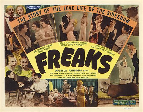  Freaks! Un film précurseur du cinéma fantastique et une réflexion sur les notions de beauté et de normalité