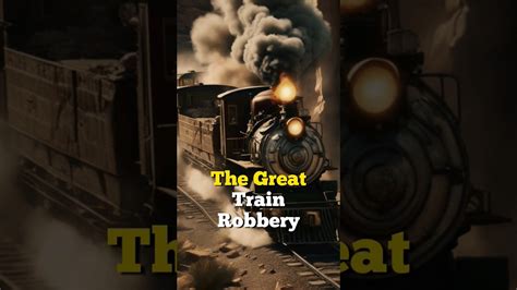 The Great Train Robbery :  A Daring Heist Filled with Early Cinematic Innovations!